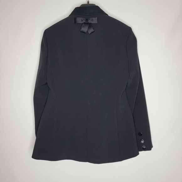 Kate Spade Make Magic Black Crepe Blazer - Picture 12 of 13